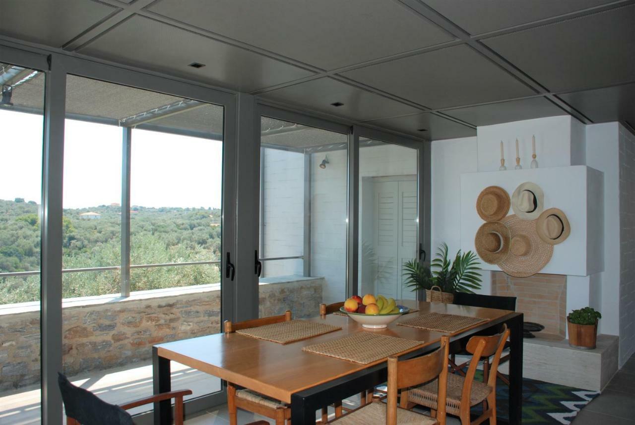 House Λ Villa Moni Evaggelistrias Exterior photo